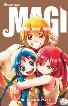 Magi: The Labyrinth of Magic, Vol. 08
